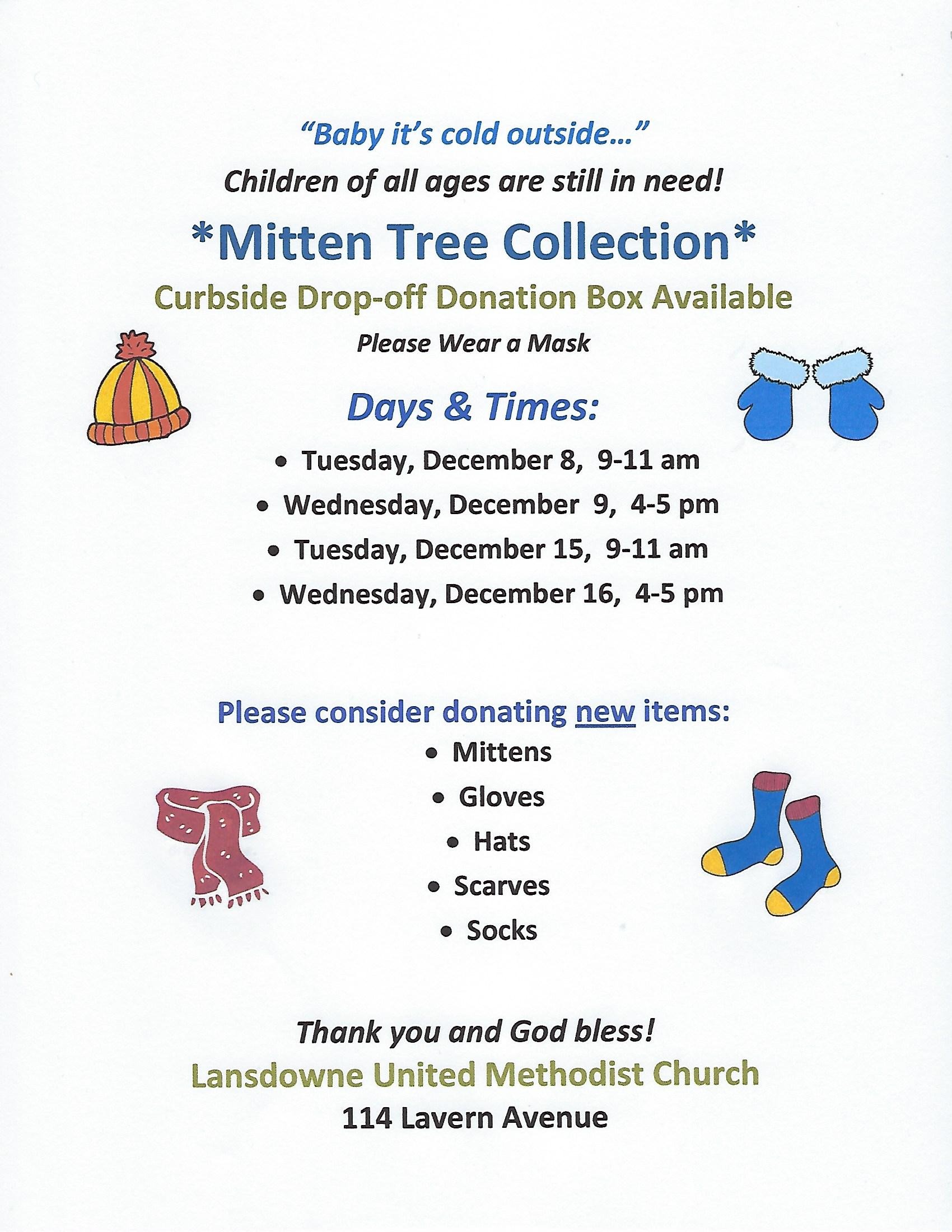 Mitten Tree Collection 2020